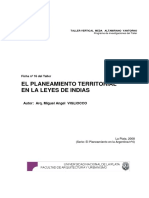 Ficha 16 El Planeamineto Territorial en Las Leyes de Indias