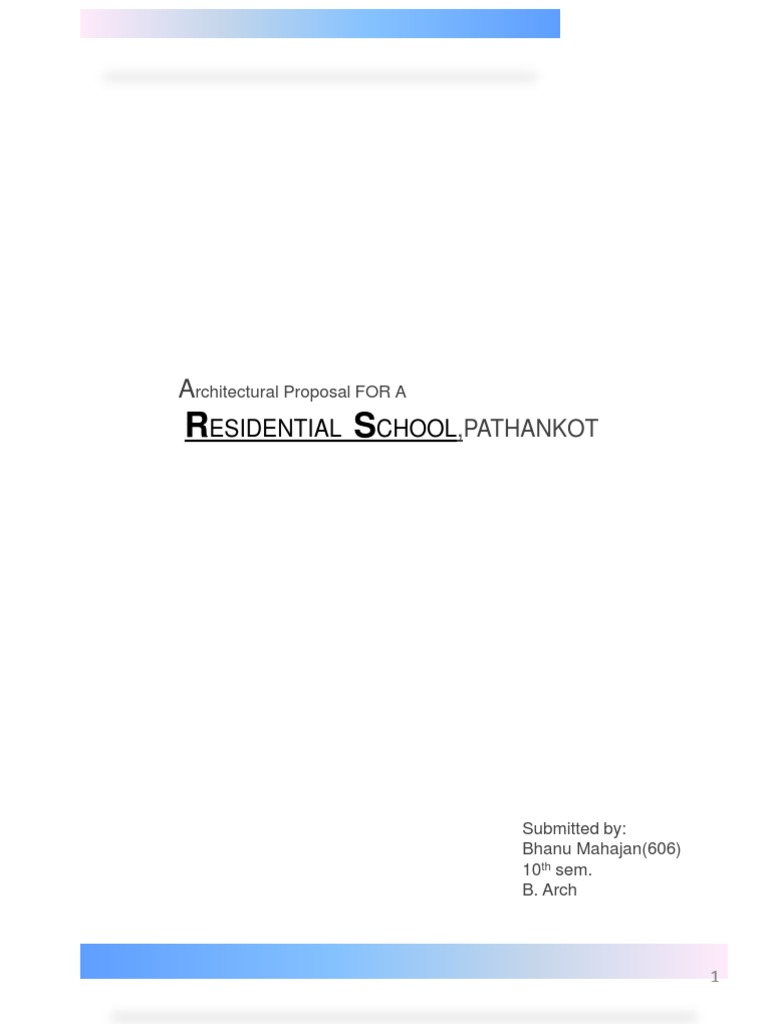 Case Study Report PDF Dormitory Boarding School