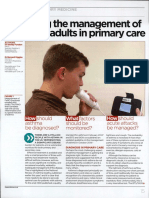 Improving The Management of Asthma in Adults in Primary Care