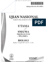 UN SMA 2017 Biologi PDF