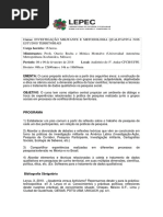 Programa Curso de Investigación Militante- LEPEC UFPE