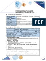 Guía de Actividades y Rúbrica de Evaluación - Fase 1 - Revisión y Análisis Inicial