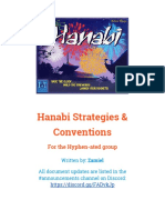 Hanabi Strategies & Conventions