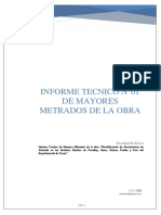 Informe - 01-De - Informe Tecnico de Mayores Metrados en Obraok