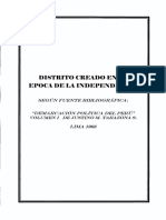 Creado en La Epoca de La Independencia PDF