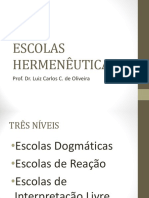 Escolas Hermeneuticas
