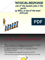 Teaching Is One of The Easiest Jobs in The World... ... Teaching WELL Is One of The Most Difficult!