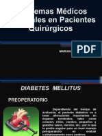 Problemas Médicos Especiales en Pacientes Quirúrgicos