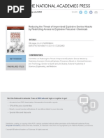 Reducing The Threat of Improvised Explosive Device Attacks by Restricting Access To Explosive Precursor Chemicals