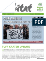 Anti-Mining Campaign Kicked Off: Tuff Crater Update