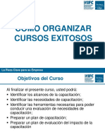 8 - Como Organizar Cursos Exitosos - Diapositivas