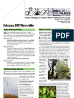 February 2007 Te Puke, Royal Forest and Bird Protecton Society Newsletter