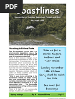 October 2009 Kaipara, Royal Forest and Bird Protecton Society Newsletter