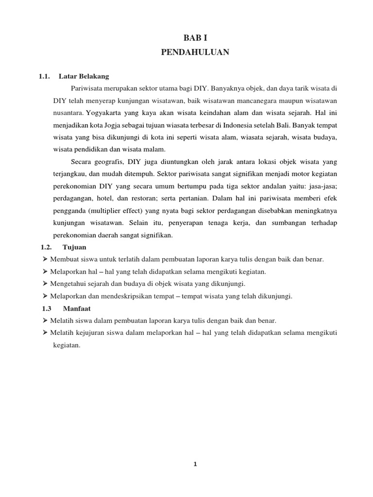 Laporan Kegiatan Study Tour Asliii
