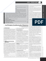 Principios Constitucionales Tributarios PDF