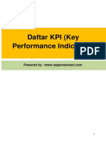 Bonus - Katalog KPI Key Performance Indicators