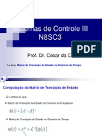 8.a Aula _N8SC3_Computação Da Matriz de Transição de Estado