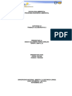 Trabajo Colaborativo 2 SOCIOLOGIA AMBIENTAL