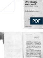 Bohoslavsky, R. (----). Orientación Vocacional - La Estrategia Clínica