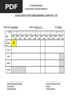 English Year 2 KSSR Monthy Test