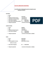 Plan de Lubricacion Industrial