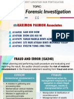 Audit Lanjutan Fraud and Forensic Investigation