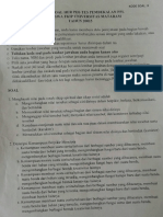 Soal Test PPL FKIP Universitas Mataram