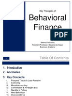 Behavioural Finanace