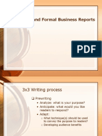 Proposals and Formal Reports - F