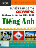 Tuyển tập đề thi olympic 30 4 môn tiếng anh 10 (2015)