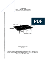 Panduan Kepelatihan Tenis Meja