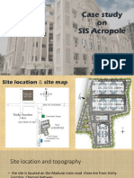 Case study on SIS Acropole site location, building design and amenities