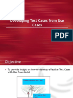 Developing Test Cases From Use Cases