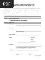 Z56 Bank Form for Salary Payments | PDF