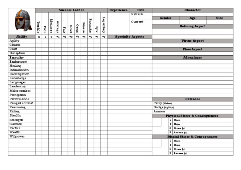 Success Ladder: Character Attributes Guide | PDF | Leisure