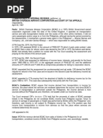 #33 CIR Vs British Overseas Airways Corporation