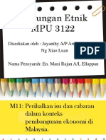 Isu Dan Cabaran Dalam Pembangunan Ekonomi