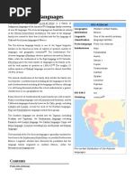 Uto Aztecan Languages