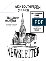 September 2010 Prestwick South Parish Church Newsletter