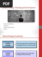 CH 8 Ad Creative Strategy Planning and Development