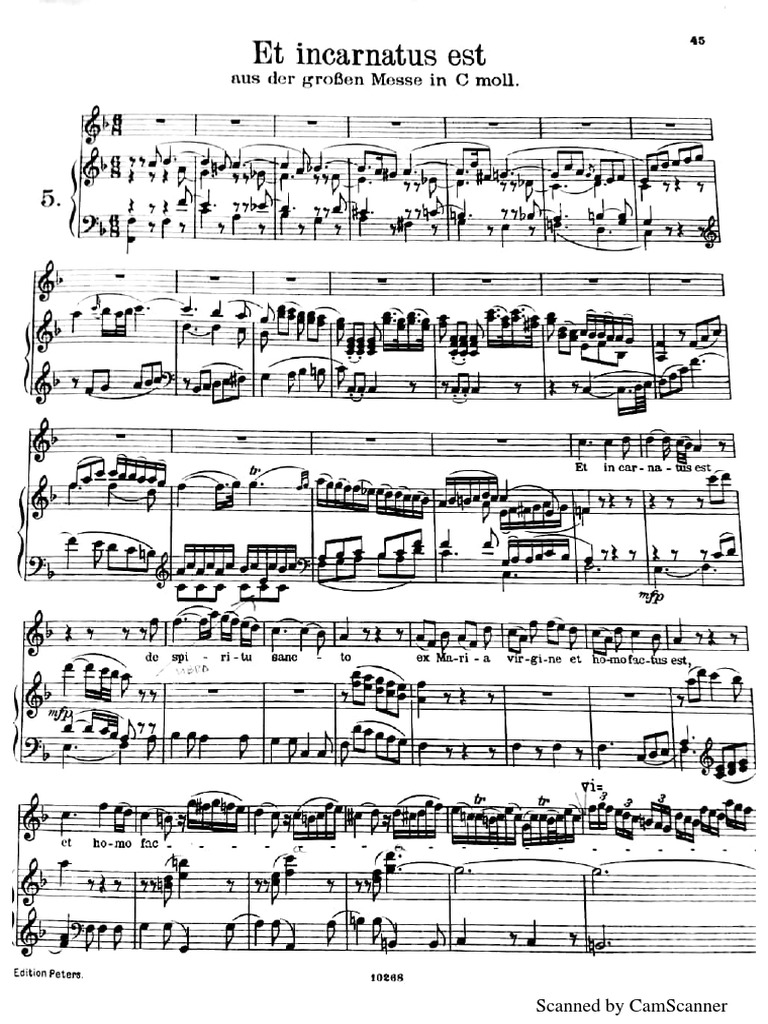 Et Incarnatus Est PDF