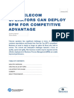 White Paper BPM For Telecom