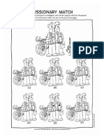 Activity Page 004-Missionary Match