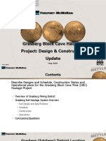 Grasberg Block Cave Haulage Project: Design & Construction Update