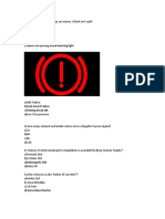 2.name The Dashing Board Warning Light