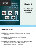 The Role of Managerial Finance