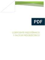 Coeficiente Piezotérmico