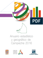 Anuario Estadístico y Geográfico de Campeche 2016