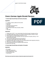 Recipe German Apple Strudel Recipe PDF