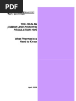 Download Health Drugs n Poisons Regulation 1996 QLD for Pharmacists by clee3595 SN37230798 doc pdf